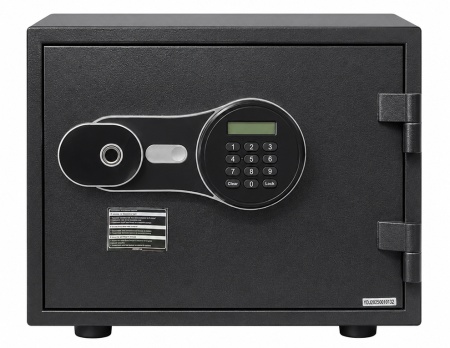 CARCAM Smart Fingerprint Fireproof Safe Box (CC350EDP) Black