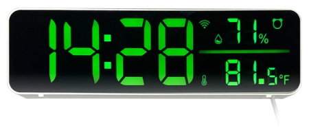 CARCAM Tuya WiFi Temperature and Humidity Sensor with Clock Function SZ-01T CARCAM Tuya WiFi Temperature and Humidity Sensor with Clock Function SZ-01T