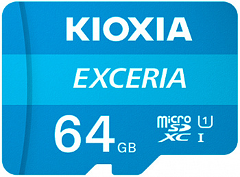KIOXIA EXCERIA ExtremeSpeed microSDXC UHS-I 64 GB U1 (LMEX1L064GC4)
