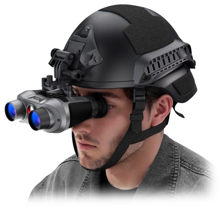 Suntek 4K 3D Dual Screen Head and Helmet Mounted Night Vision Binocular VRNV303