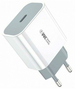 Wekome MaxSpeed Lighting Fast Charger 20W (WP-U55) White