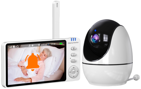 CARCAM Wireless Elderly Monitor PTZ Camera Alarm SOS (XMABM520)