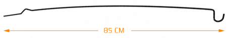 Спица для автопалатки CARCAM Roof Tent 85 см.