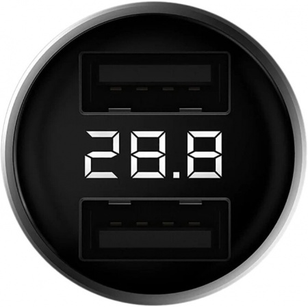 Xiaomi ZMI Digital Display Car Charger 2USB 3.0A (AP621) Xiaomi ZMI Digital Display Car Charger 2USB 3.0A (AP621)