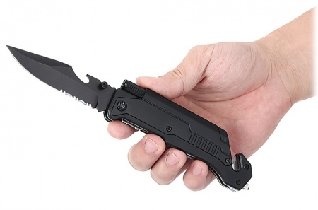 Xiaomi Jiuxun Tools Ninety Outdoor Folding Knife 7 in 1 Black
