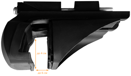 CARCAM ROOF RAIL 1300 мм (CC8708) Black