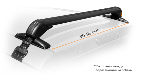 CARCAM ROOF RAIL 820 мм (CC8701) 