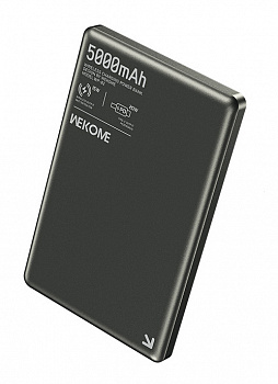 Wekome Blade Ultra-Thin Magnetic Wireless Power Bank 15W 5000 mAh Type-C (WP-82) Tarnish